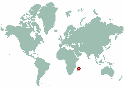 Toamasina Airport in world map
