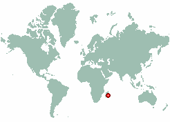 Mananjary in world map